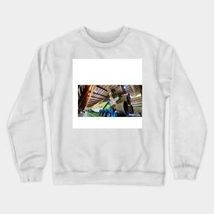 rocket in space launch photograph in texas travel Crewneck Sweatshirt